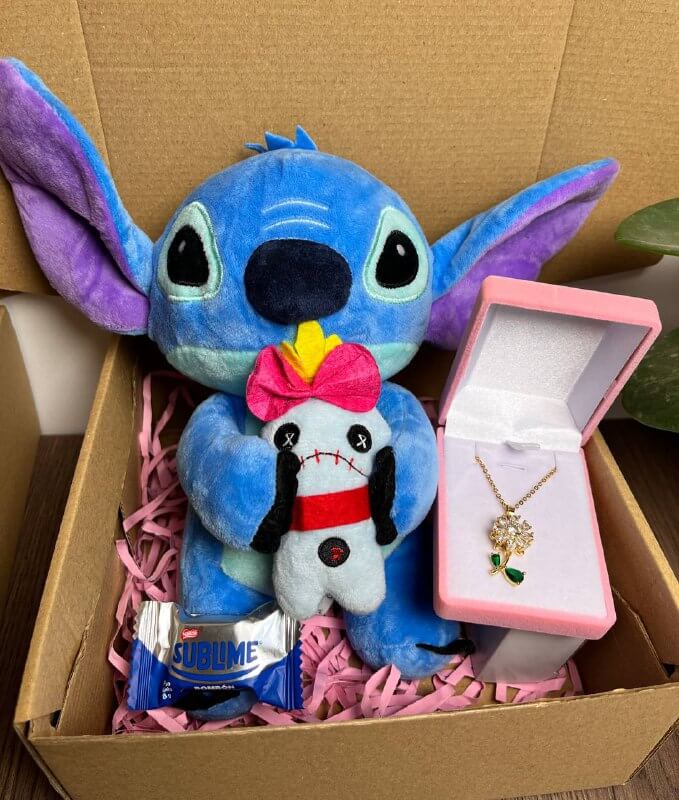 Peluche Stitch Y Box personalizado